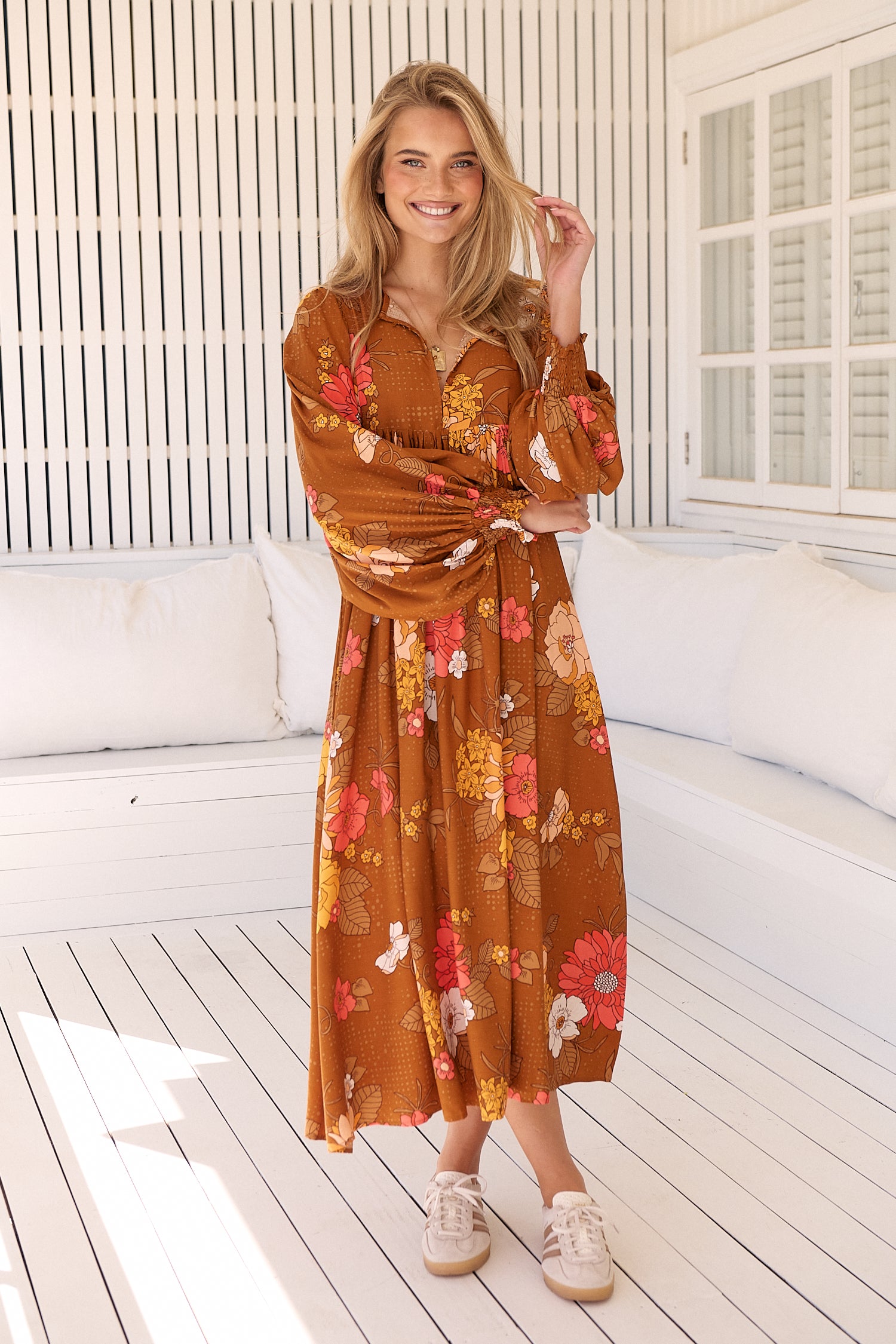  JAASE | NATALIA TIA MIDI DRESS | Bohemian Love Runway