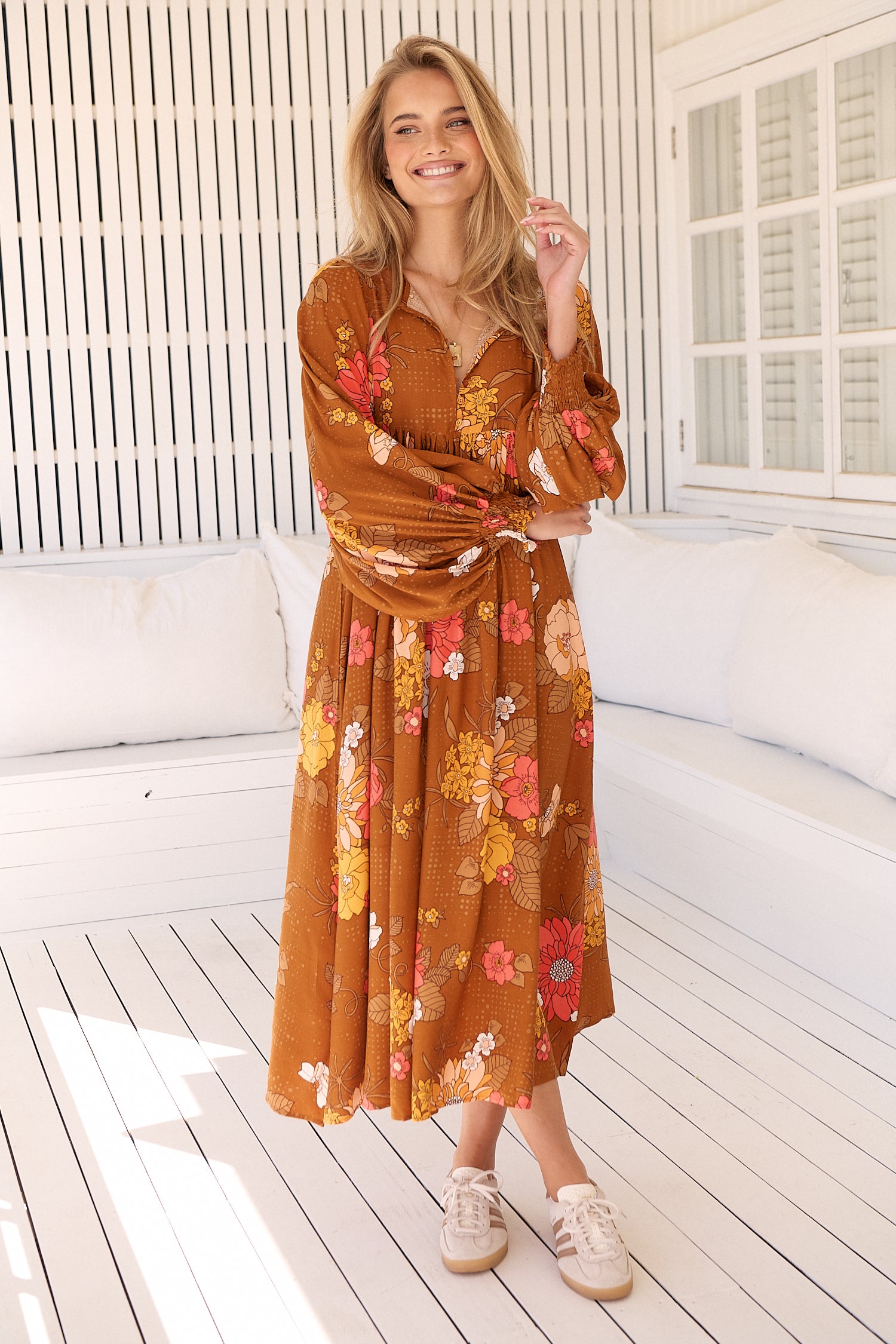  JAASE | NATALIA TIA MIDI DRESS | Bohemian Love Runway