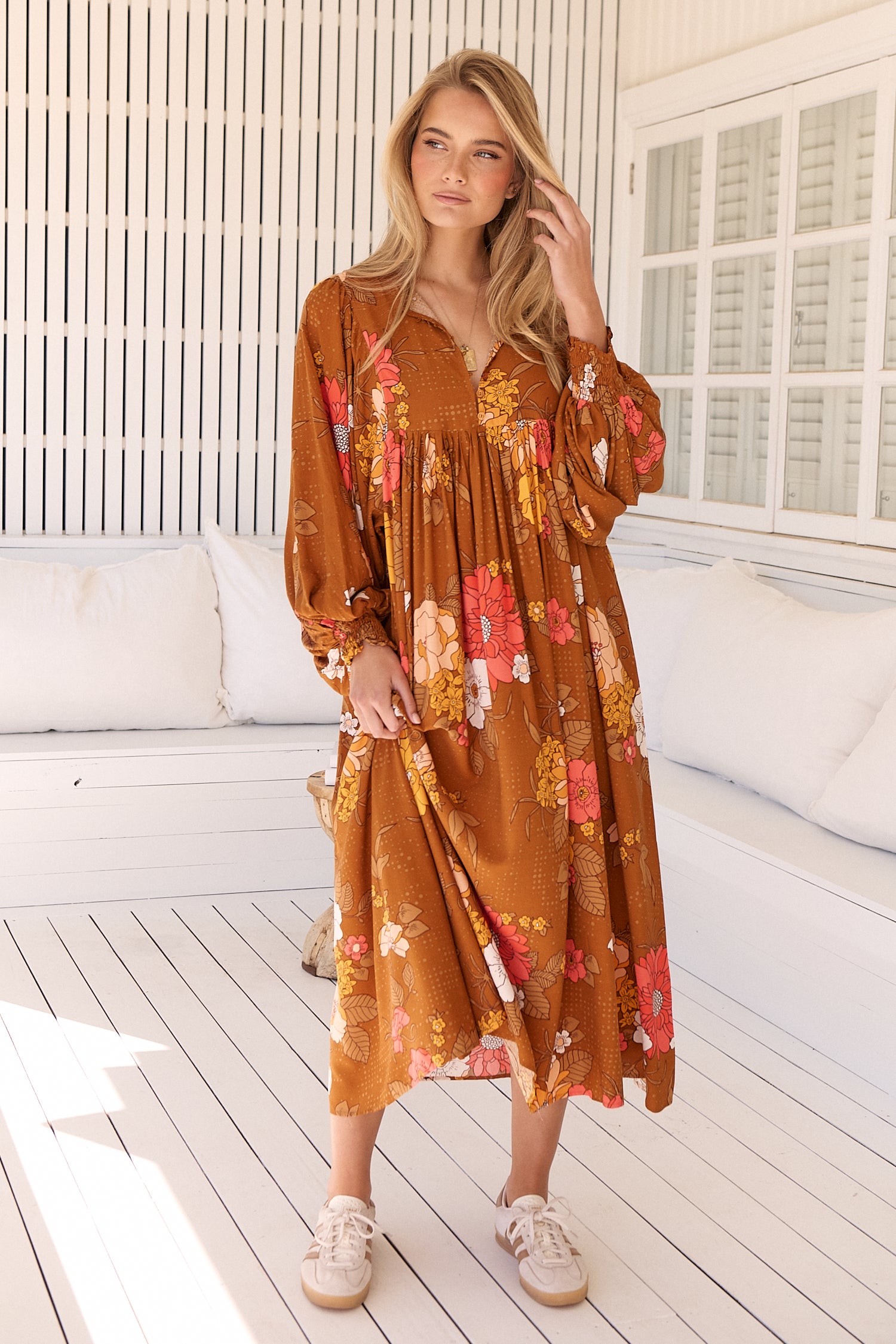  JAASE | NATALIA TIA MIDI DRESS | Bohemian Love Runway