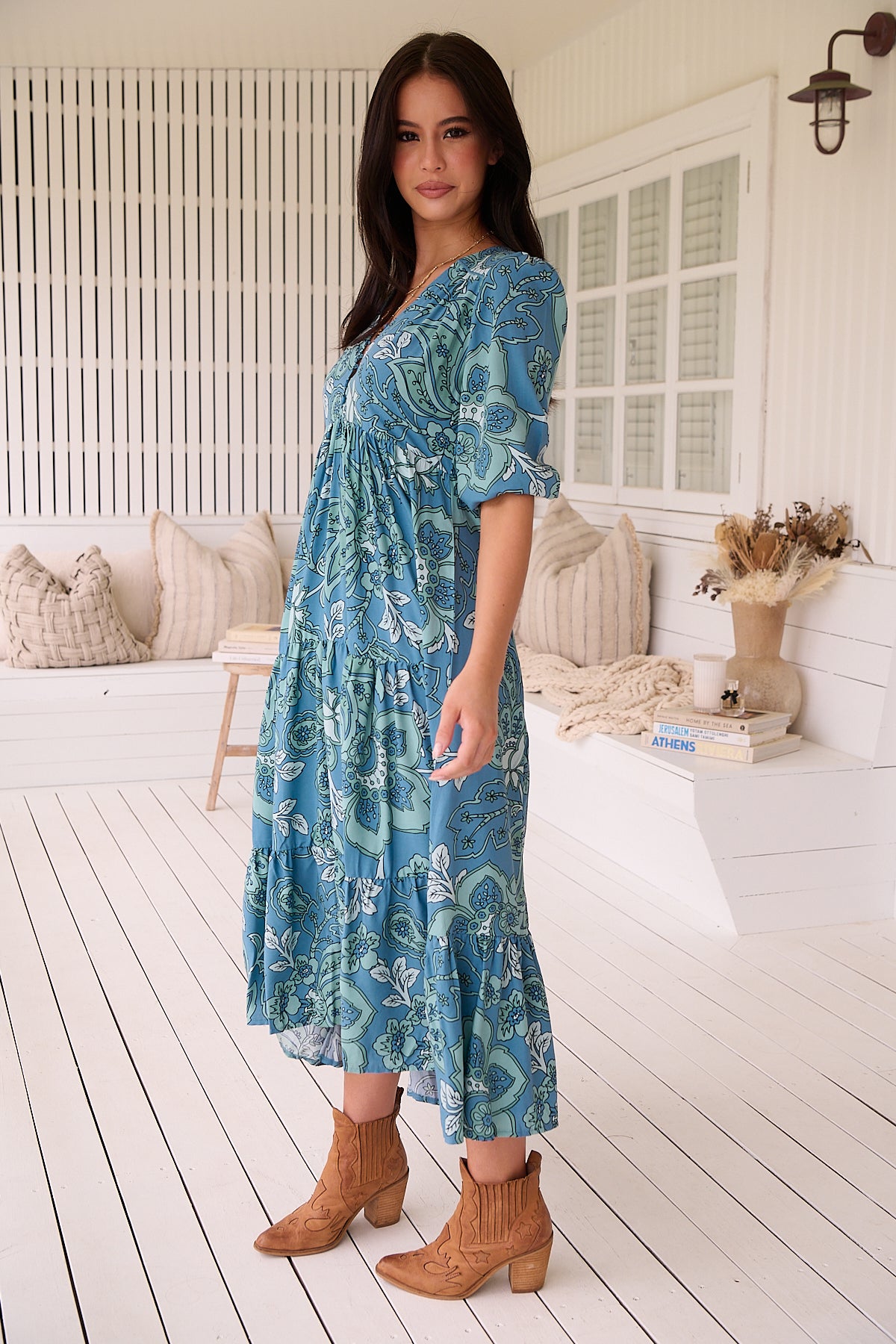  JAASE | SERENADE EVE MIDI DRESS | Bohemian Love Runway