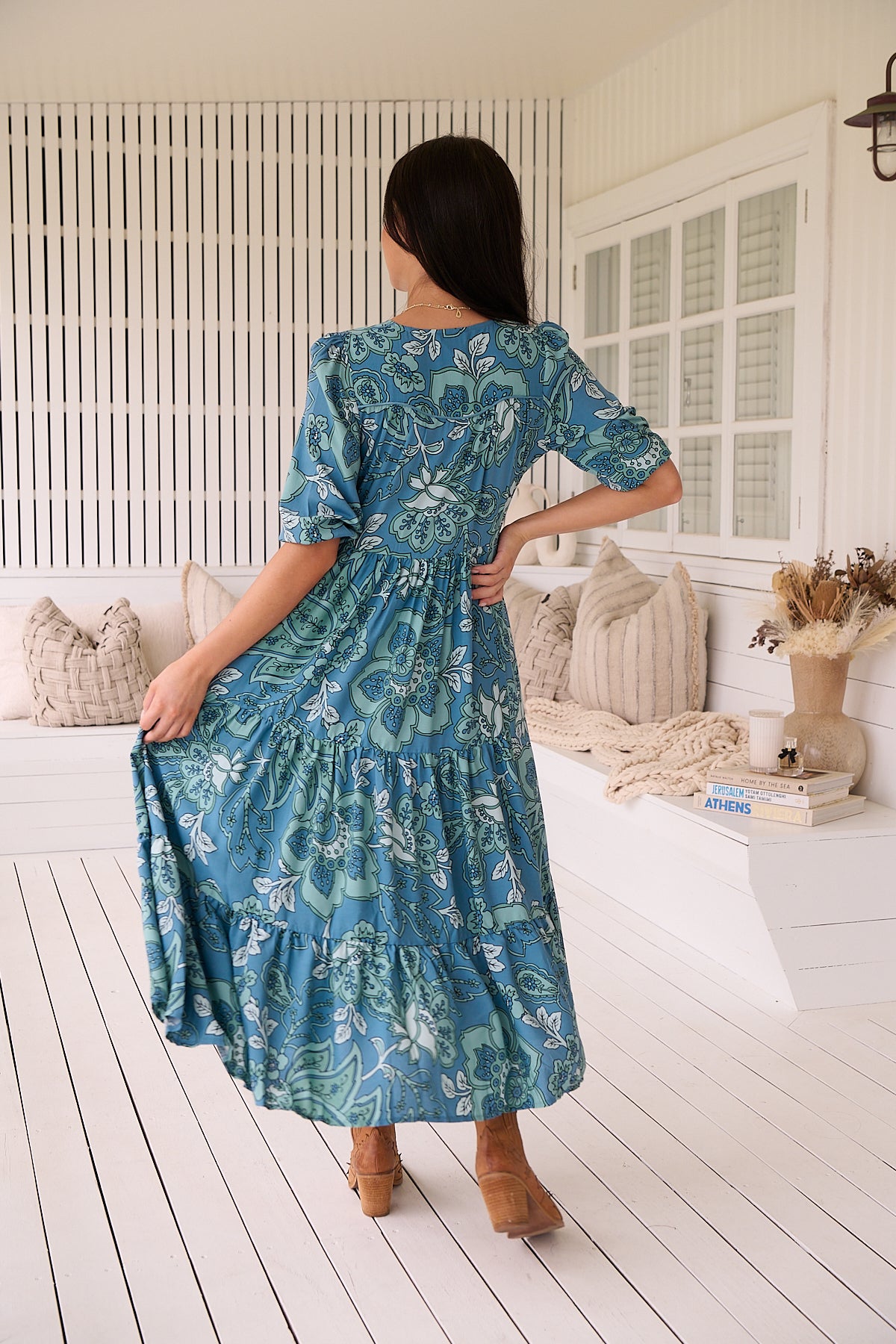  JAASE | SERENADE EVE MIDI DRESS | Bohemian Love Runway