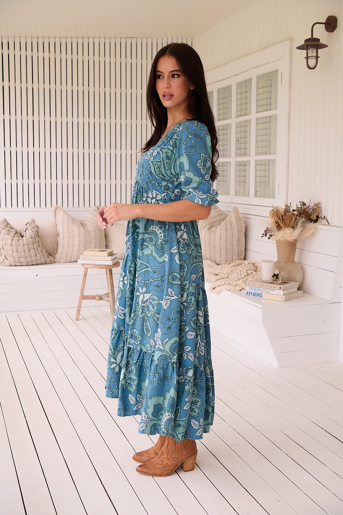  JAASE | SERENADE EVE MIDI DRESS | Bohemian Love Runway