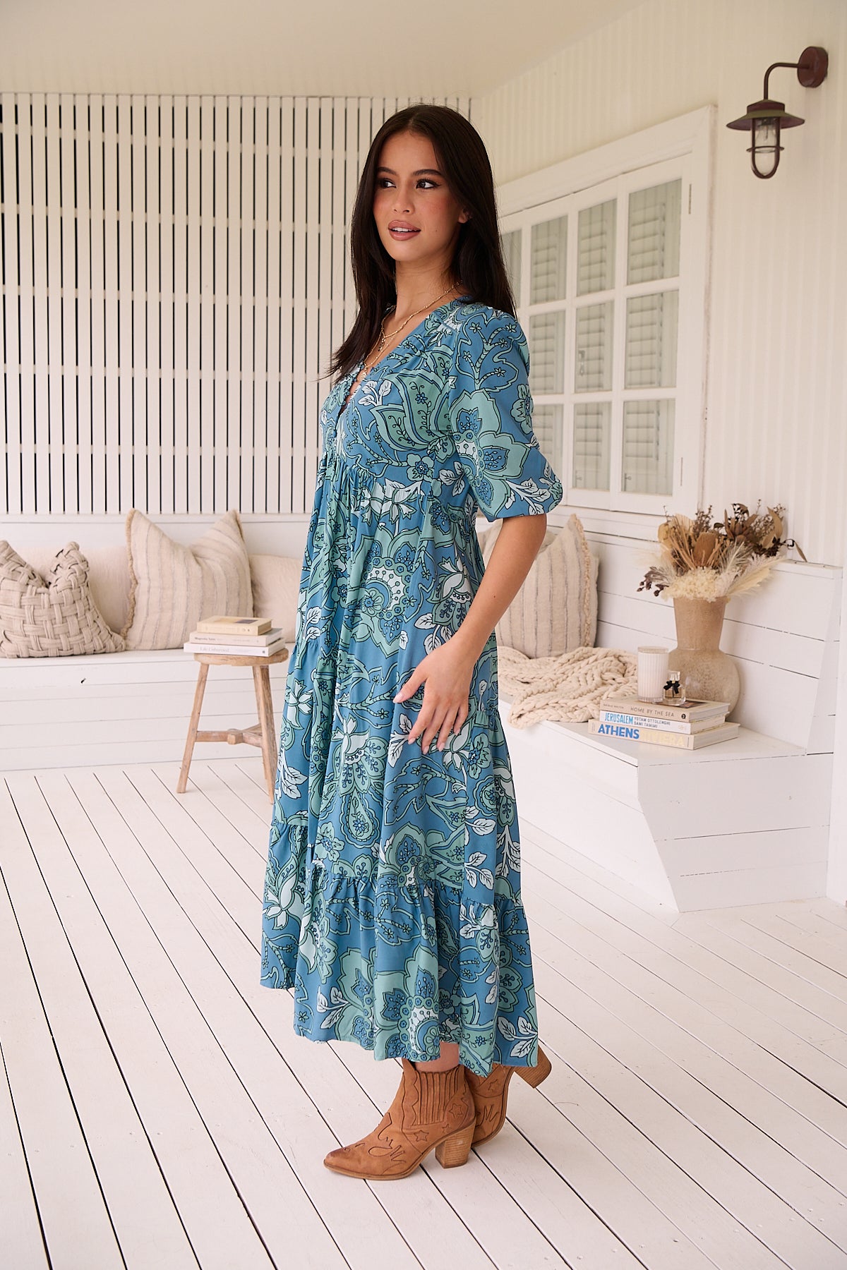  JAASE | SERENADE EVE MIDI DRESS | Bohemian Love Runway