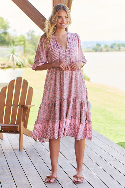 JAASE | ROSABELLA MONDAY MIDI DRESS | Bohemian Love Runway