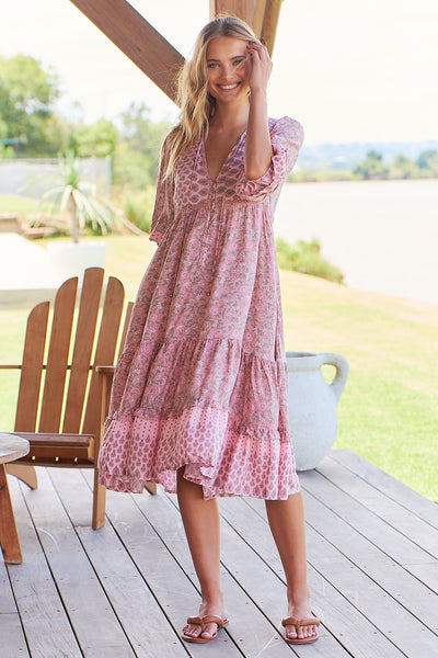 JAASE | ROSABELLA MONDAY MIDI DRESS | Bohemian Love Runway