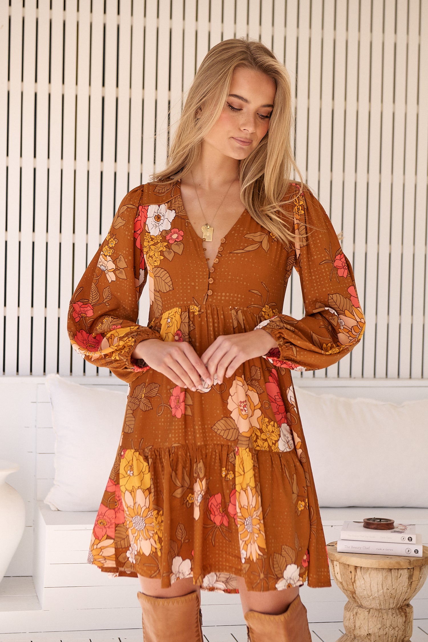  JAASE | NATALIA TRACEY LONG SLEEVE DRESS | Bohemian Love Runway