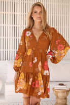  JAASE | NATALIA TRACEY LONG SLEEVE DRESS | Bohemian Love Runway