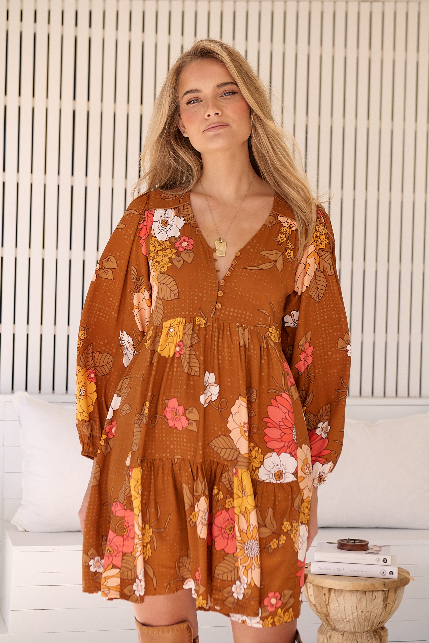  JAASE | NATALIA TRACEY LONG SLEEVE DRESS | Bohemian Love Runway