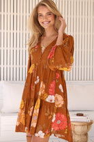  JAASE | NATALIA TRACEY LONG SLEEVE DRESS | Bohemian Love Runway