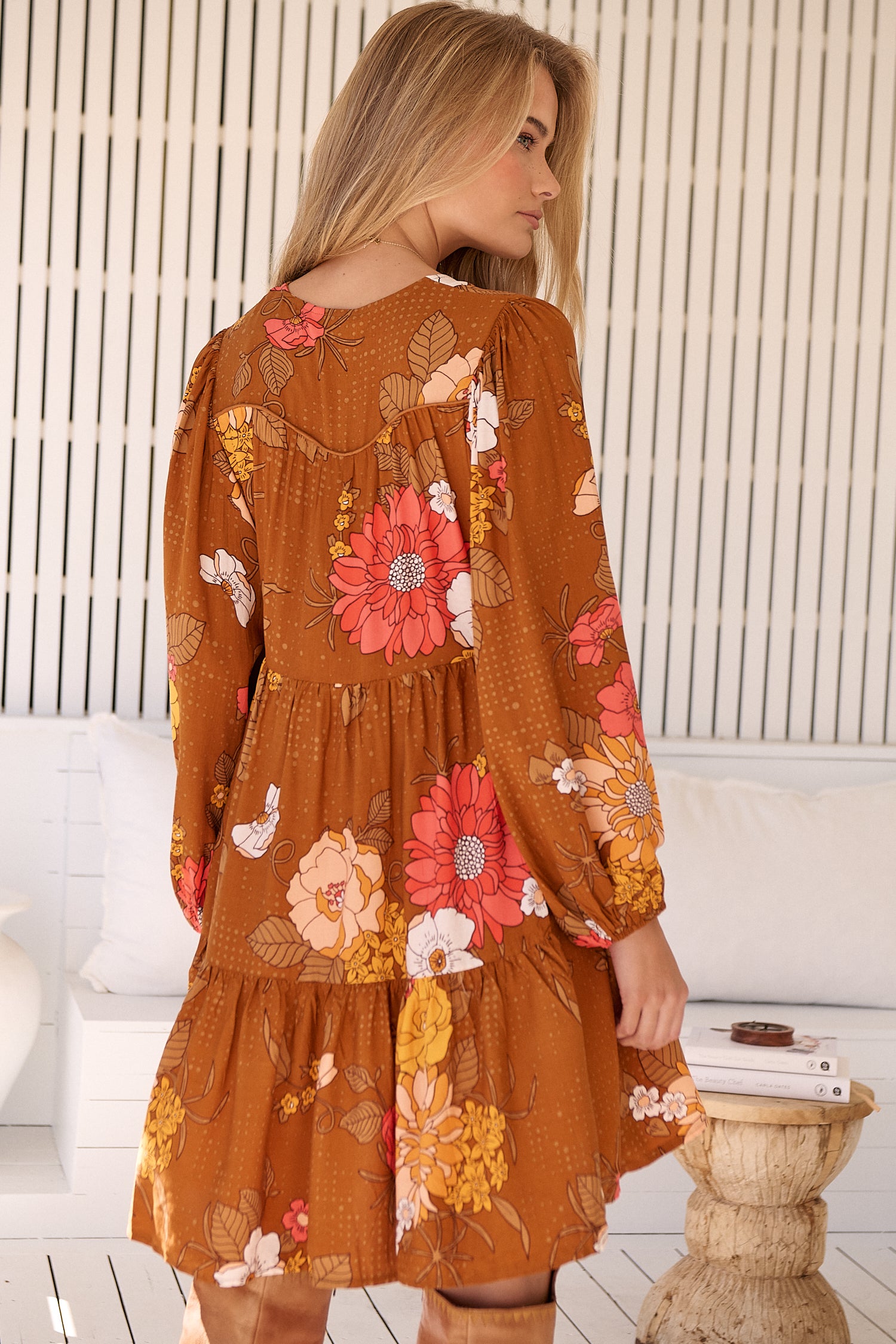  JAASE | NATALIA TRACEY LONG SLEEVE DRESS | Bohemian Love Runway