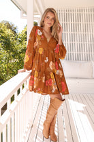  JAASE | NATALIA TRACEY LONG SLEEVE DRESS | Bohemian Love Runway