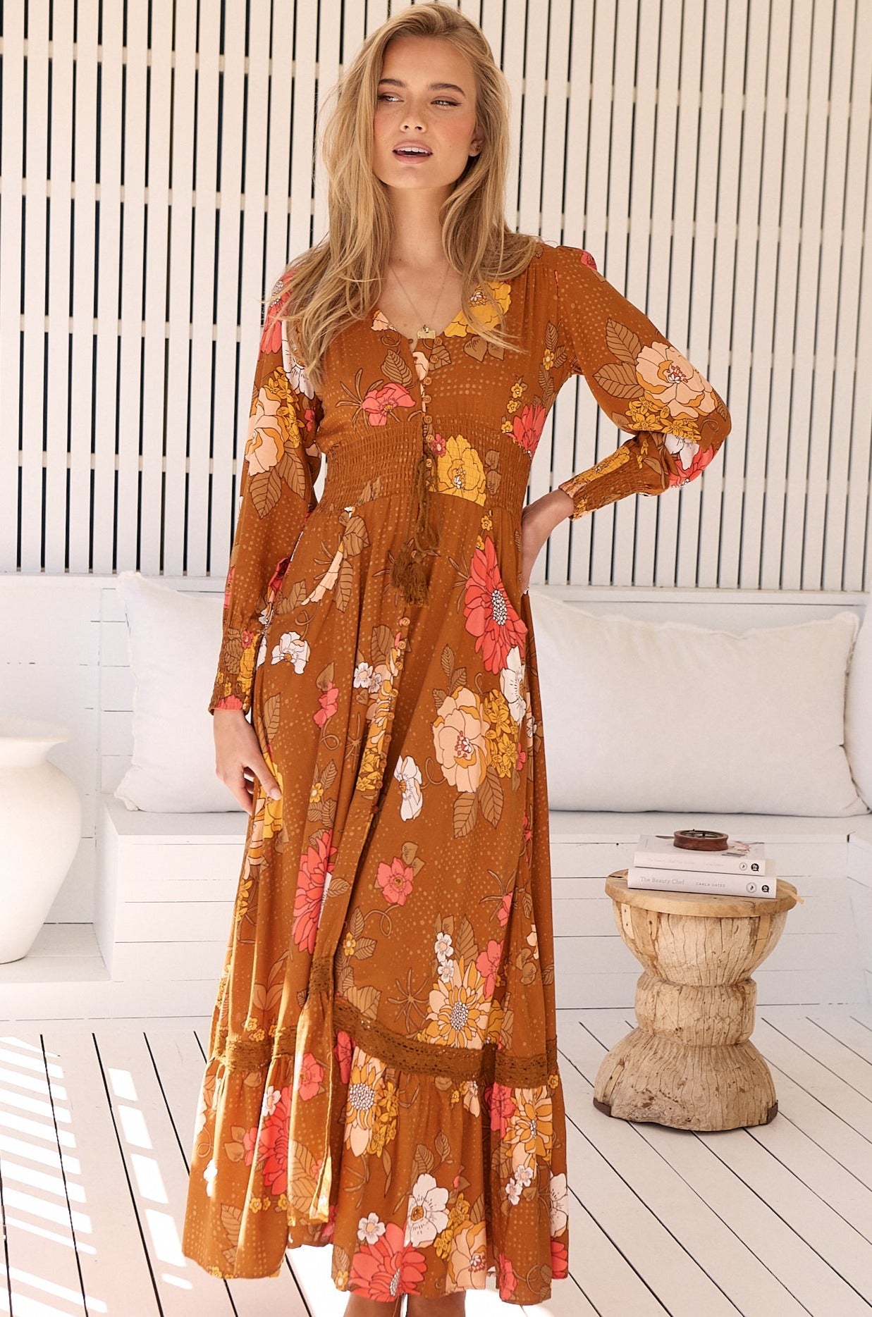  JAASE | NATALIA SABRINA MAXI DRESS | Bohemian Love Runway