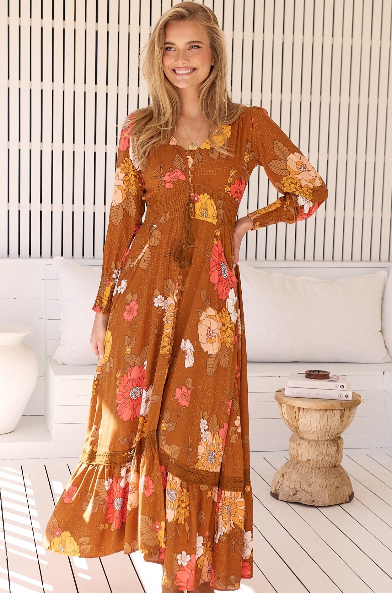  JAASE | NATALIA SABRINA MAXI DRESS | Bohemian Love Runway