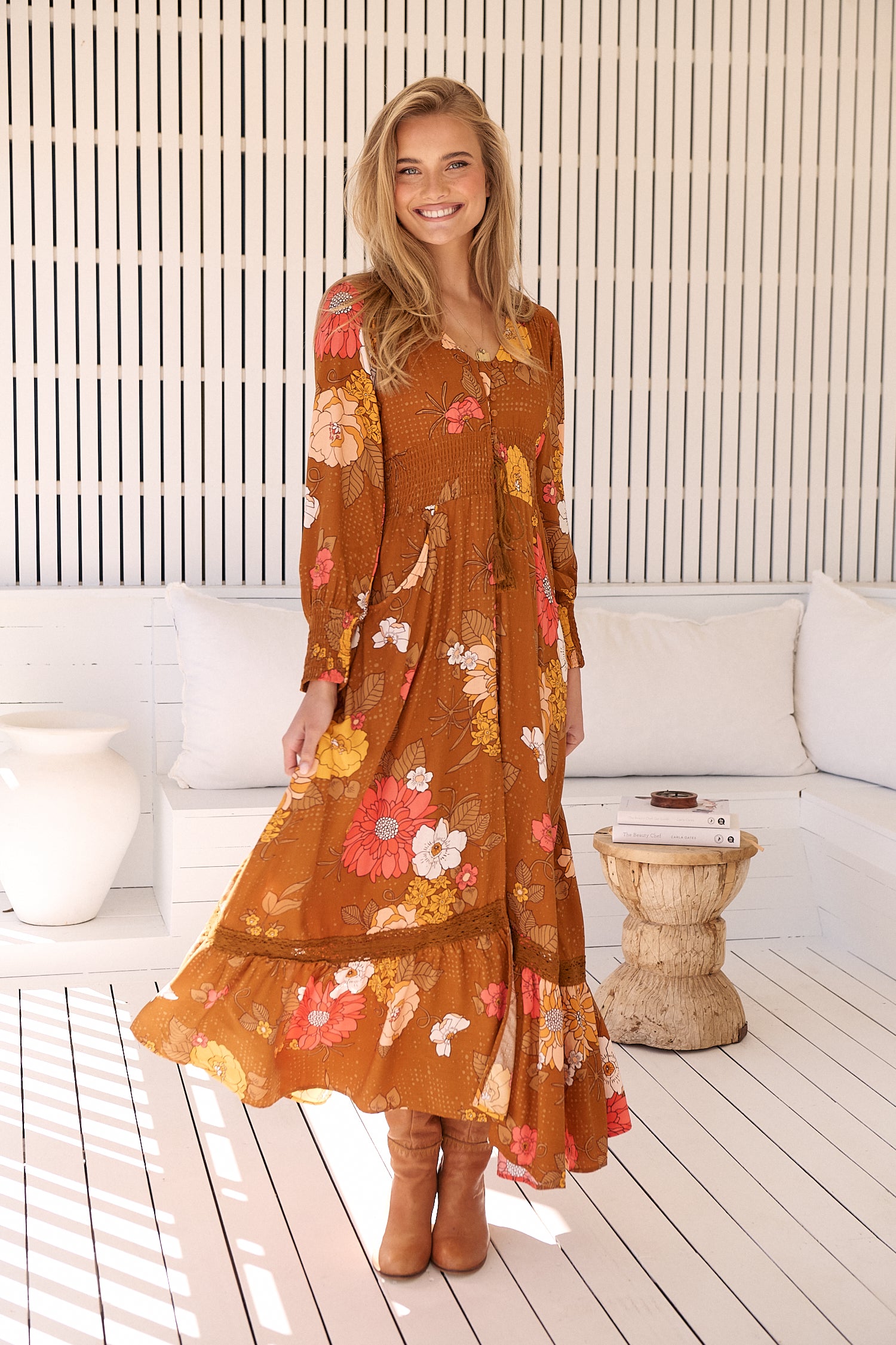  JAASE | NATALIA SABRINA MAXI DRESS | Bohemian Love Runway