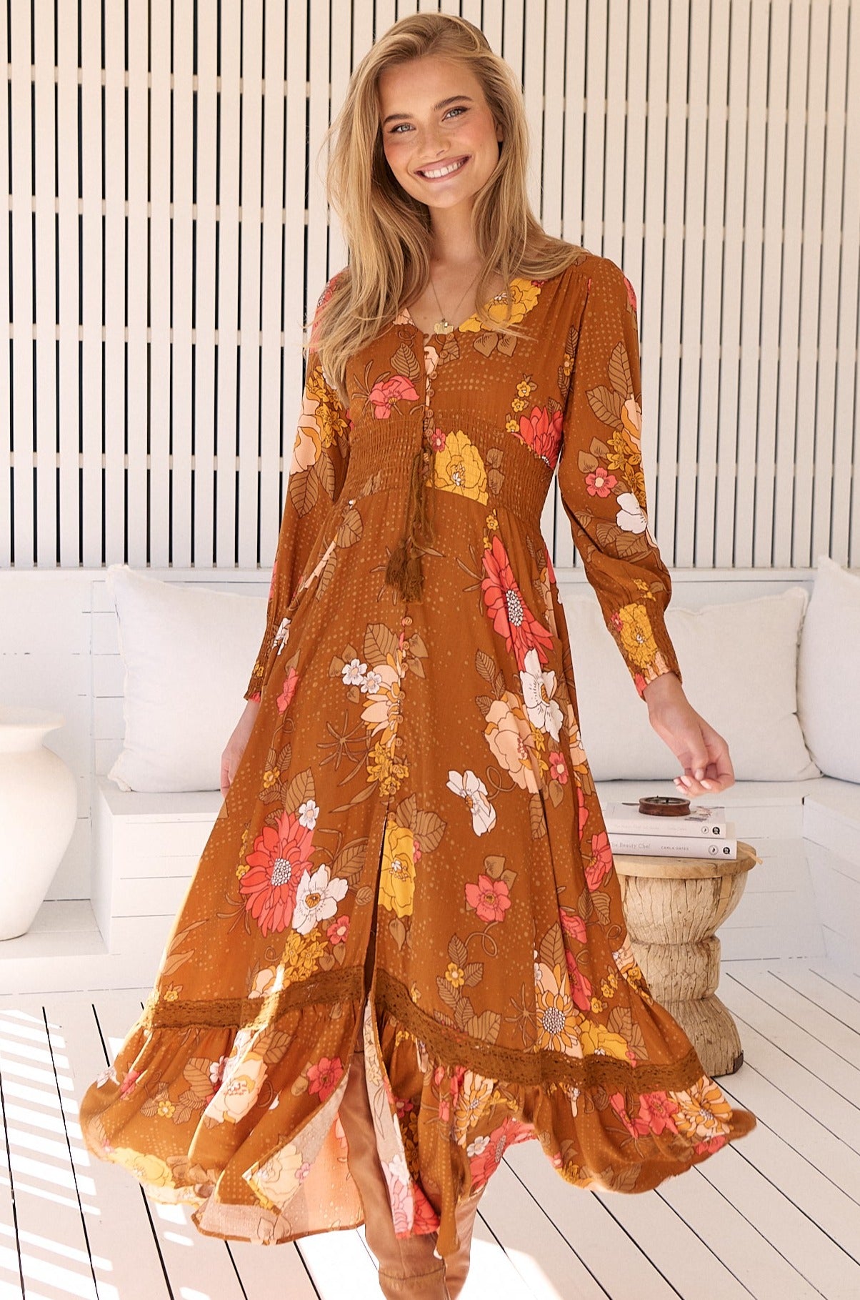  JAASE | NATALIA SABRINA MAXI DRESS | Bohemian Love Runway