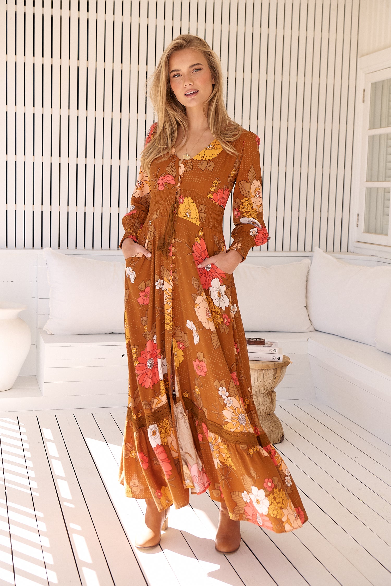  JAASE | NATALIA SABRINA MAXI DRESS | Bohemian Love Runway