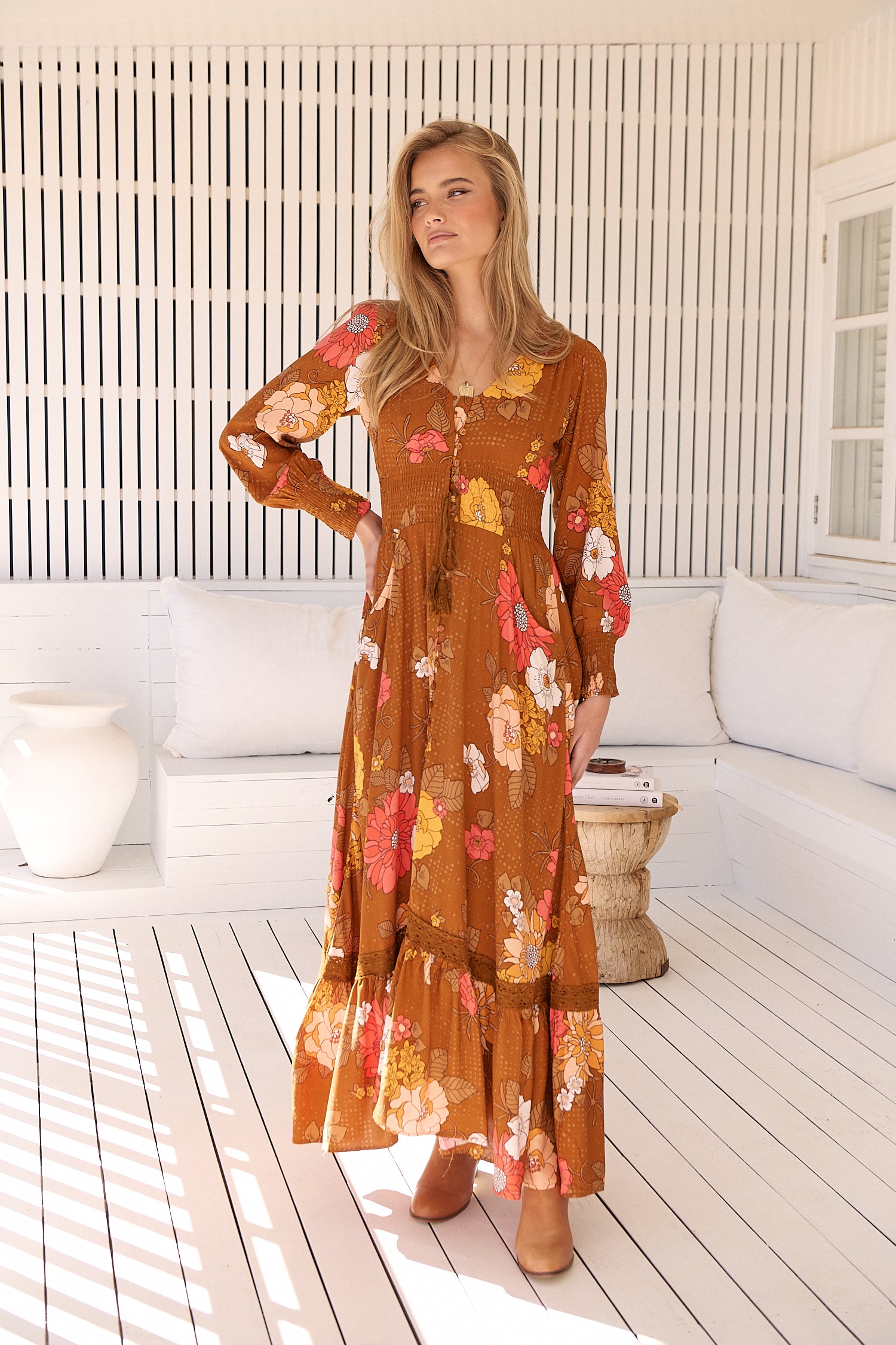  JAASE | NATALIA SABRINA MAXI DRESS | Bohemian Love Runway