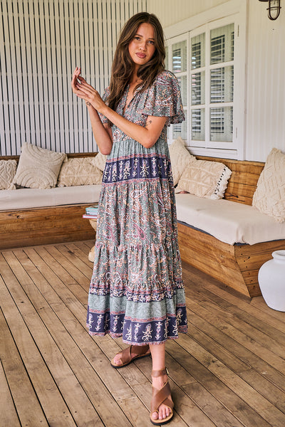 JAASE | OLIVINE OLLI MAXI DRESS | Bohemian Love Runway