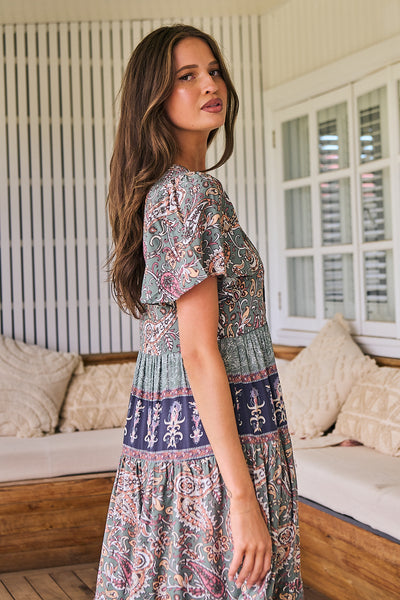 JAASE | OLIVINE OLLI MAXI DRESS | Bohemian Love Runway