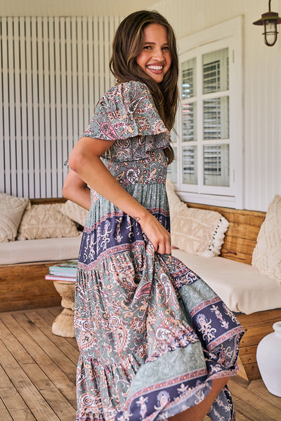 JAASE | OLIVINE OLLI MAXI DRESS | Bohemian Love Runway