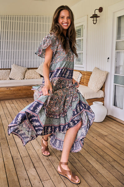 JAASE | OLIVINE OLLI MAXI DRESS | Bohemian Love Runway