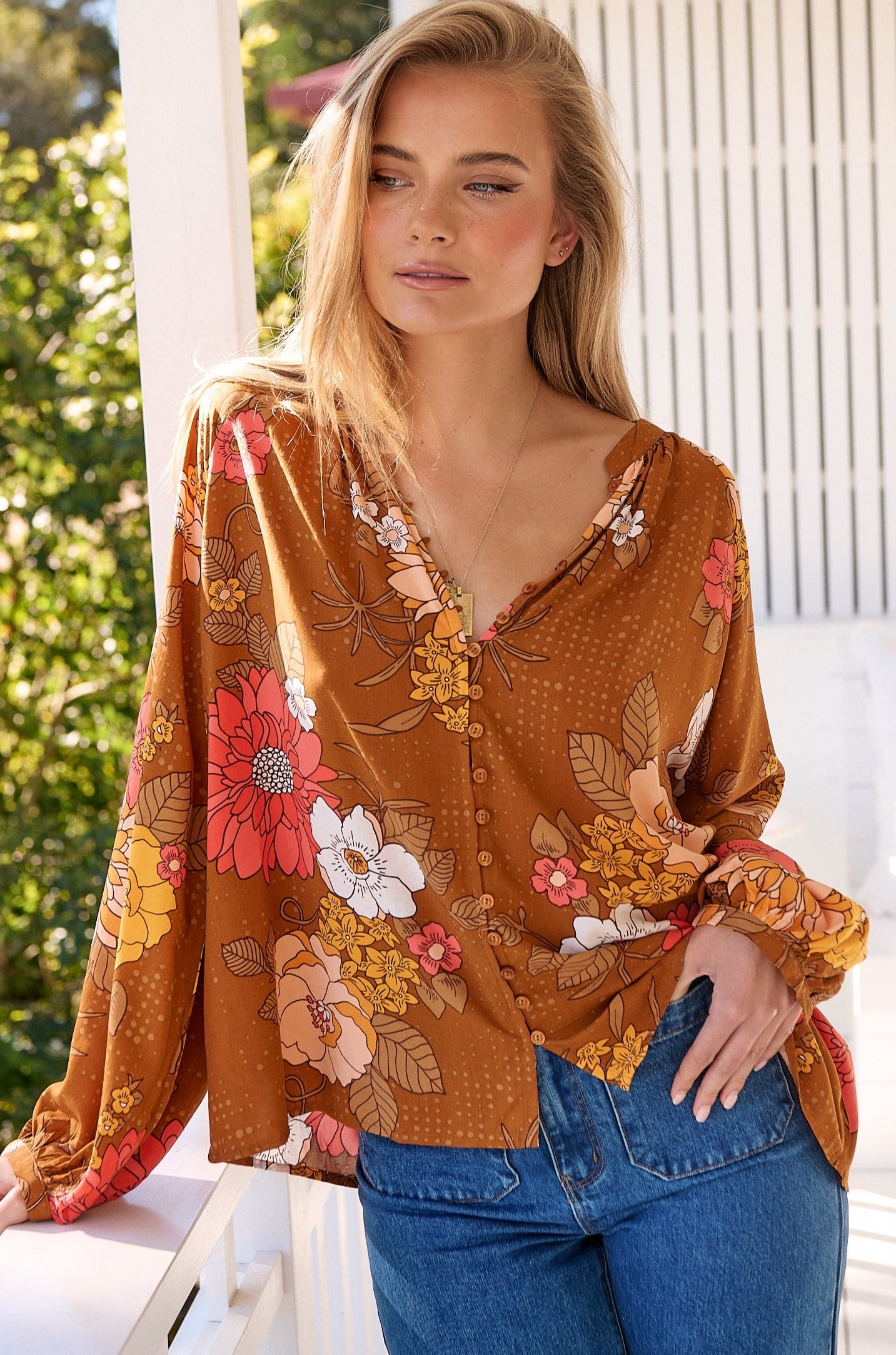  JAASE | NATALIA LOTTIE BLOUSE | Bohemian Love Runway