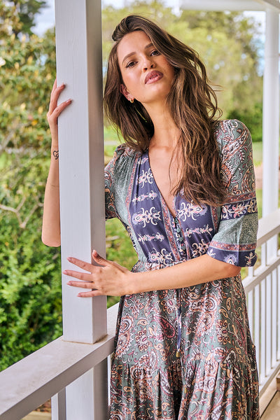 JAASE | OLIVINE TESSA MAXI DRESS | Bohemian Love Runway