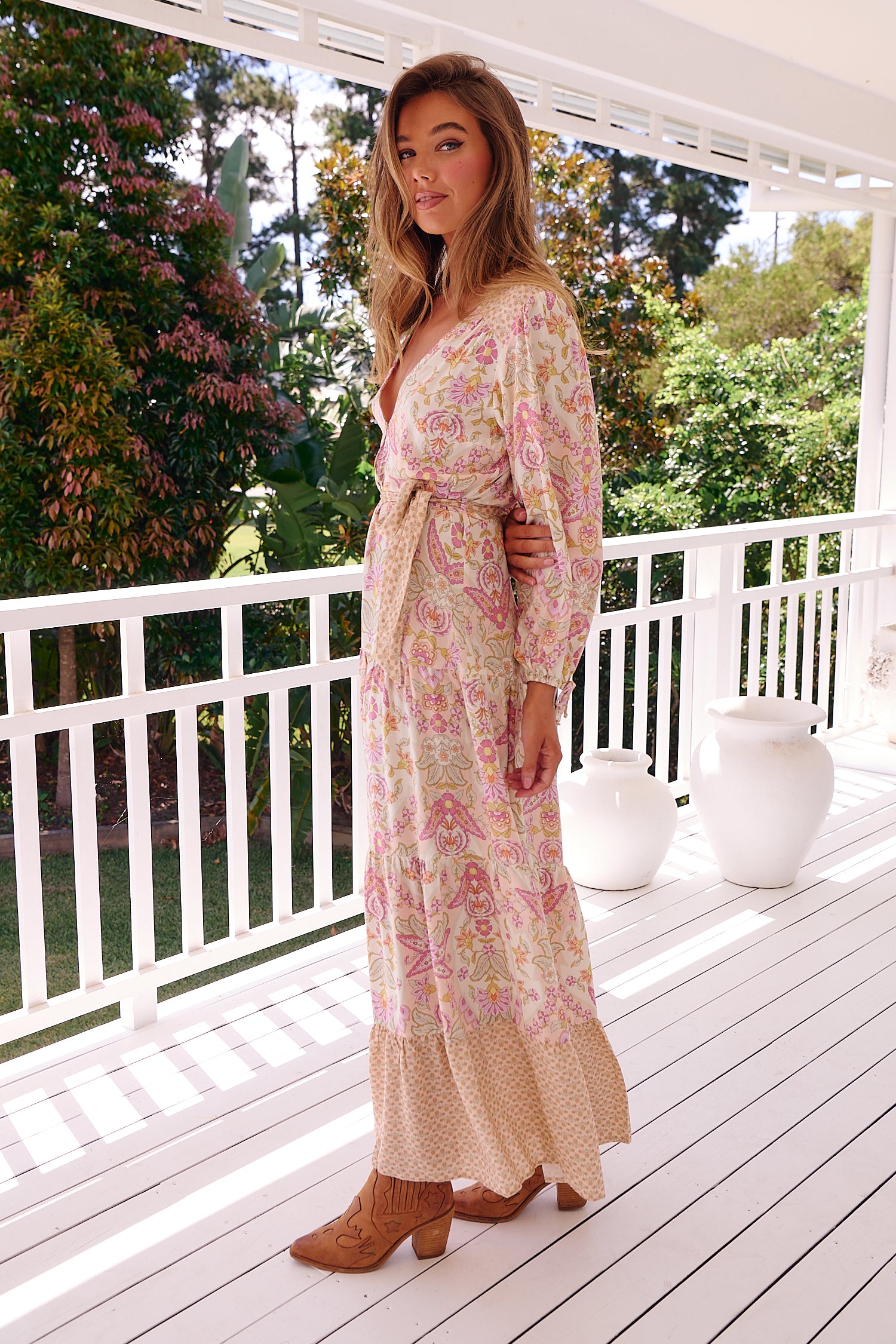  JAASE | LILY VINE BONNIE MAXI DRESS | Bohemian Love Runway