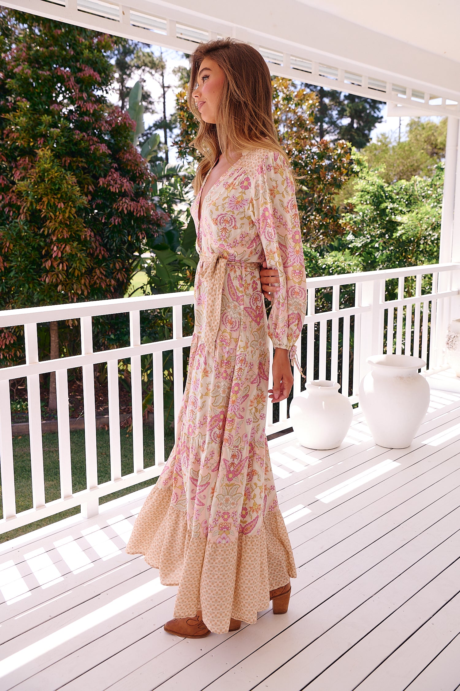  JAASE | LILY VINE BONNIE MAXI DRESS | Bohemian Love Runway