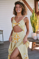  JAASE | DAYLILIES LINEN BIANCA MAXI DRESS | Bohemian Love Runway