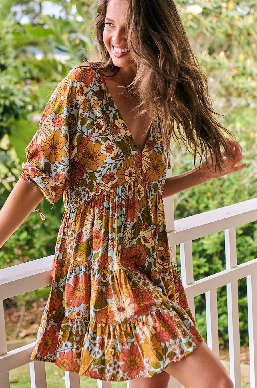  JAASE | MIMOSA DALIA MINI DRESS | Bohemian Love Runway