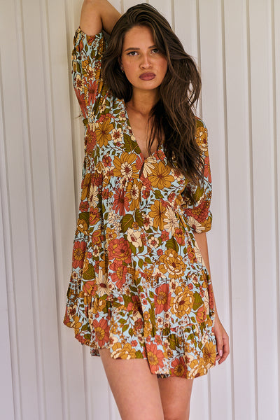 JAASE | MIMOSA DALIA MINI DRESS | Bohemian Love Runway