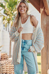 JAASE | RUSTIC KNIT CARDIGAN CREAM | Bohemian Love Runway