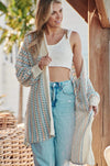 JAASE | RUSTIC KNIT CARDIGAN CREAM | Bohemian Love Runway