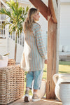 JAASE | RUSTIC KNIT CARDIGAN CREAM | Bohemian Love Runway
