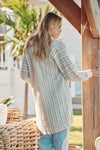 JAASE | RUSTIC KNIT CARDIGAN CREAM | Bohemian Love Runway