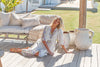 JAASE | DAYLILIES WHITE LINEN IVY MIDI DRESS | Bohemian Love Runway