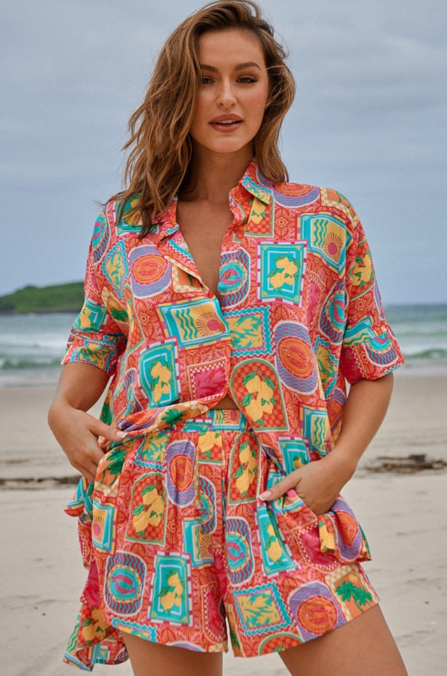  JAASE | SICILY FLORA SHORTS | Bohemian Love Runway