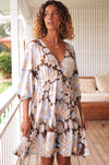 JAASE | CALYPSO BLUE RAE MINI DRESS | Bohemian Love Runway