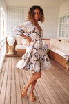 JAASE | CALYPSO BLUE RAE MINI DRESS | Bohemian Love Runway