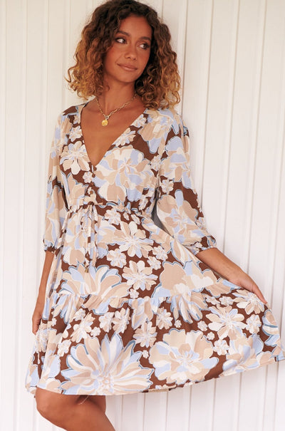 JAASE | CALYPSO BLUE RAE MINI DRESS | Bohemian Love Runway