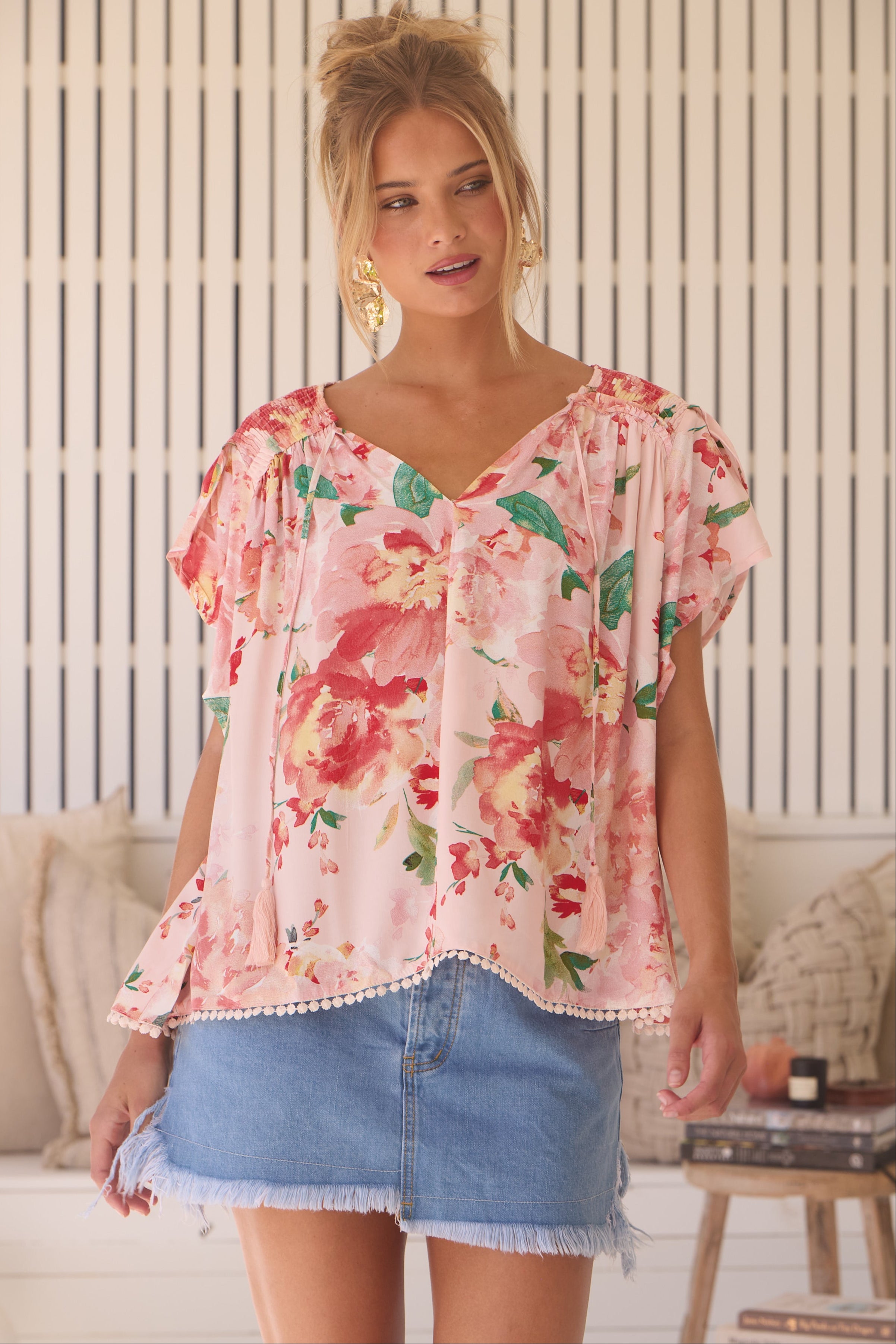  JAASE | ALESSIA FISICO BLOUSE | Bohemian Love Runway