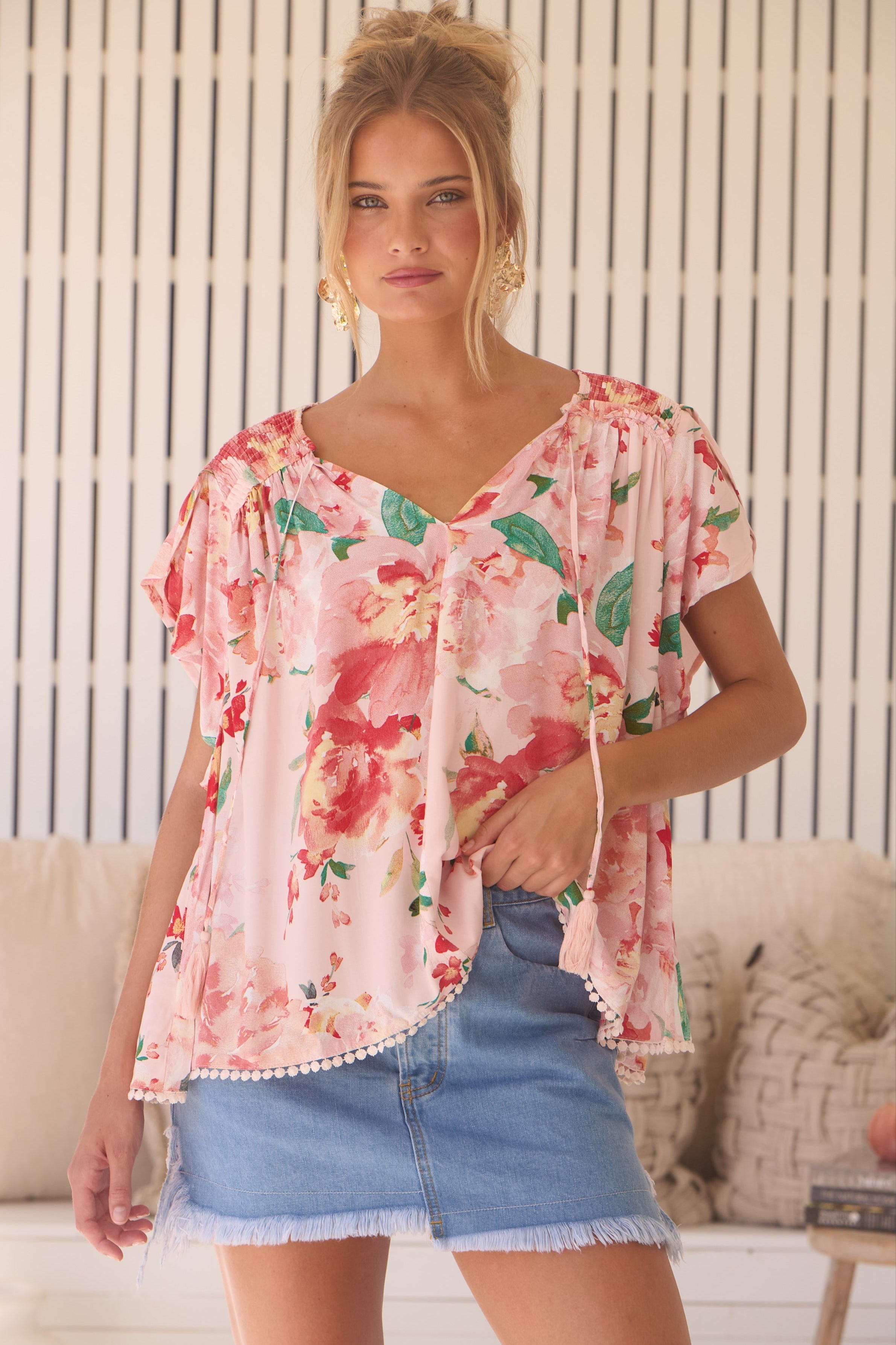  JAASE | ALESSIA FISICO BLOUSE | Bohemian Love Runway