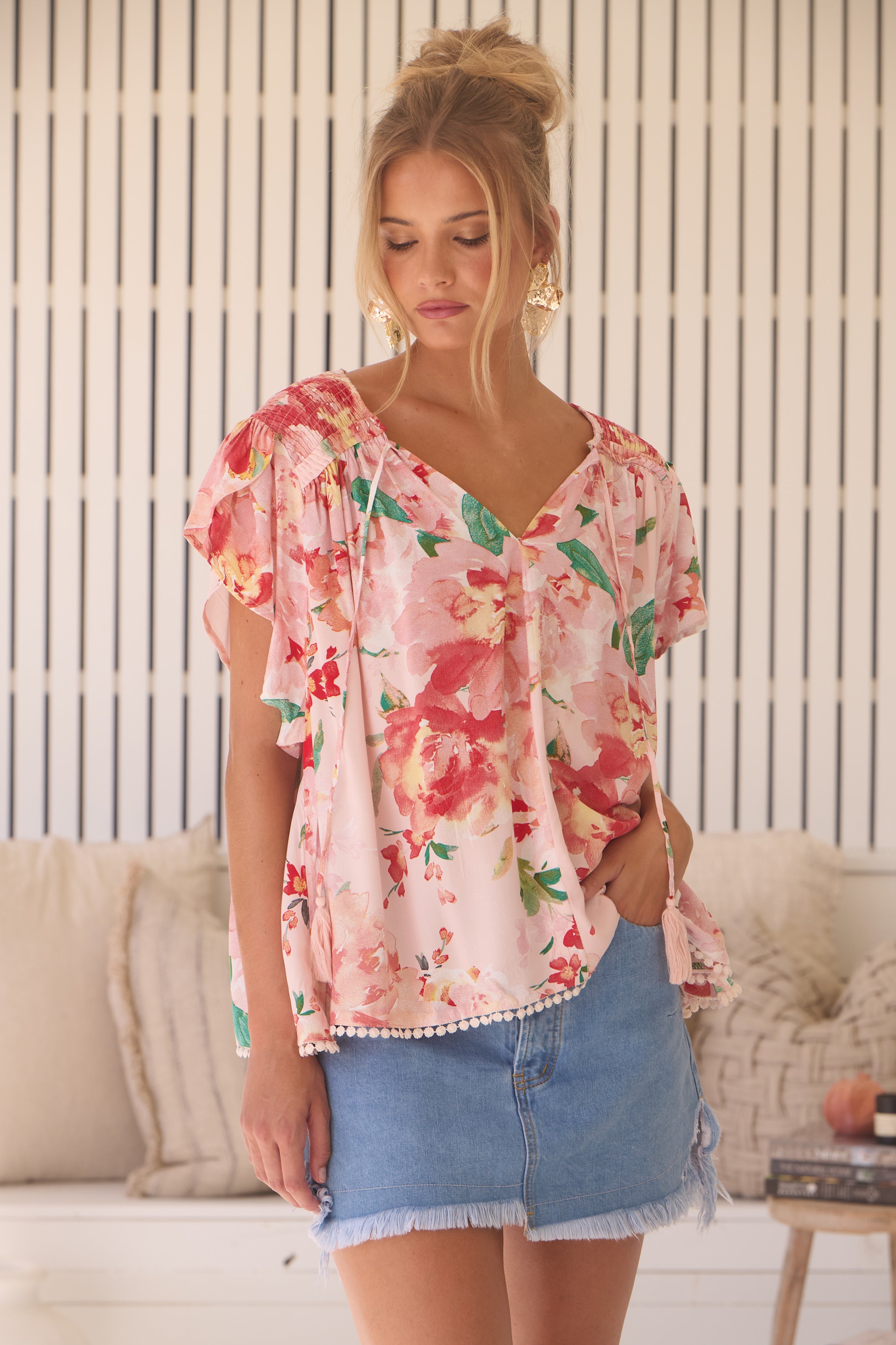  JAASE | ALESSIA FISICO BLOUSE | Bohemian Love Runway