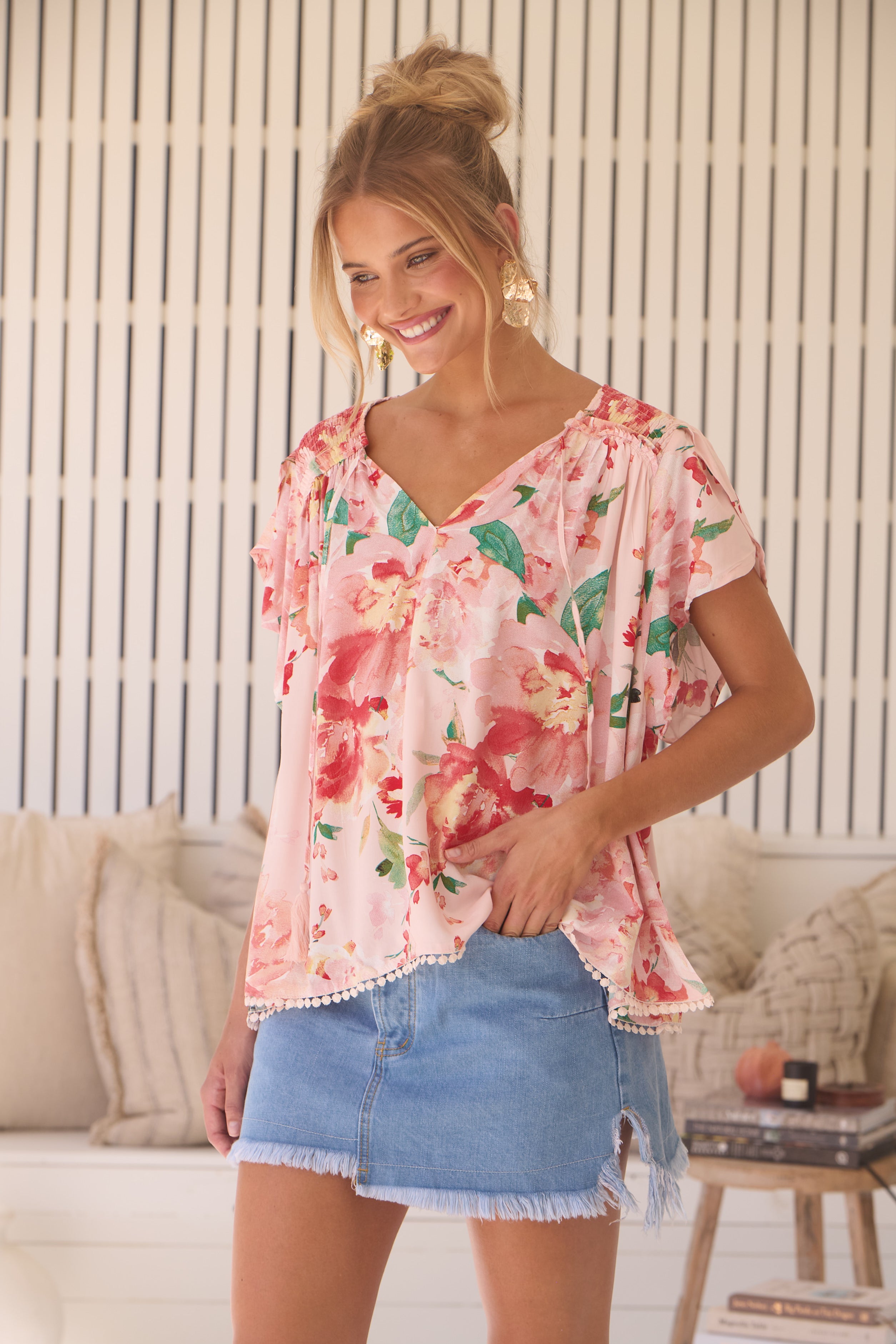  JAASE | ALESSIA FISICO BLOUSE | Bohemian Love Runway