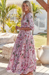 JAASE | PINK LOTUS INDIANA MAXI DRESS | Bohemian Love Runway