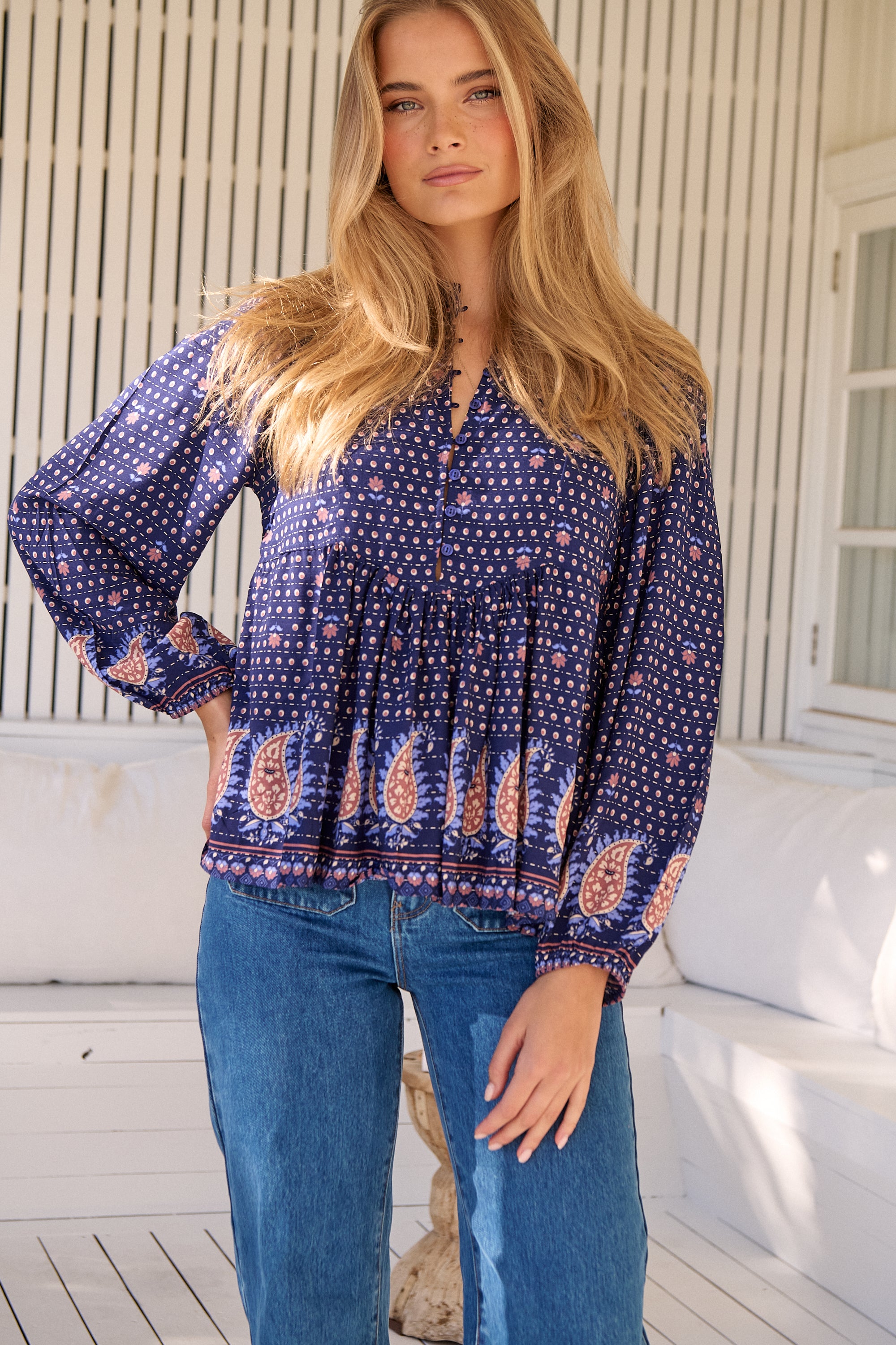  JAASE | ALASKA MIMI BLOUSE | Bohemian Love Runway