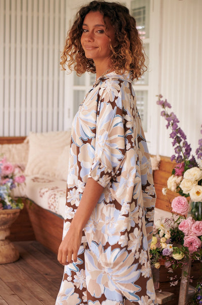 JAASE | CALYPSO BLUE RIVER SHIRT | Bohemian Love Runway