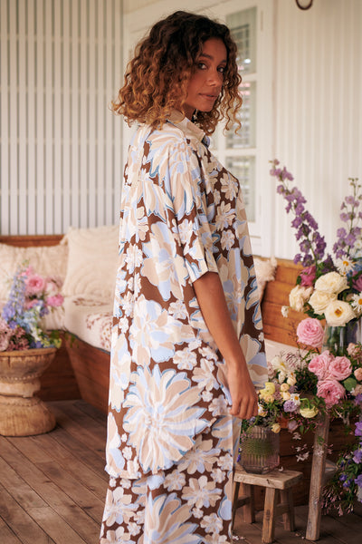 JAASE | CALYPSO BLUE RIVER SHIRT | Bohemian Love Runway