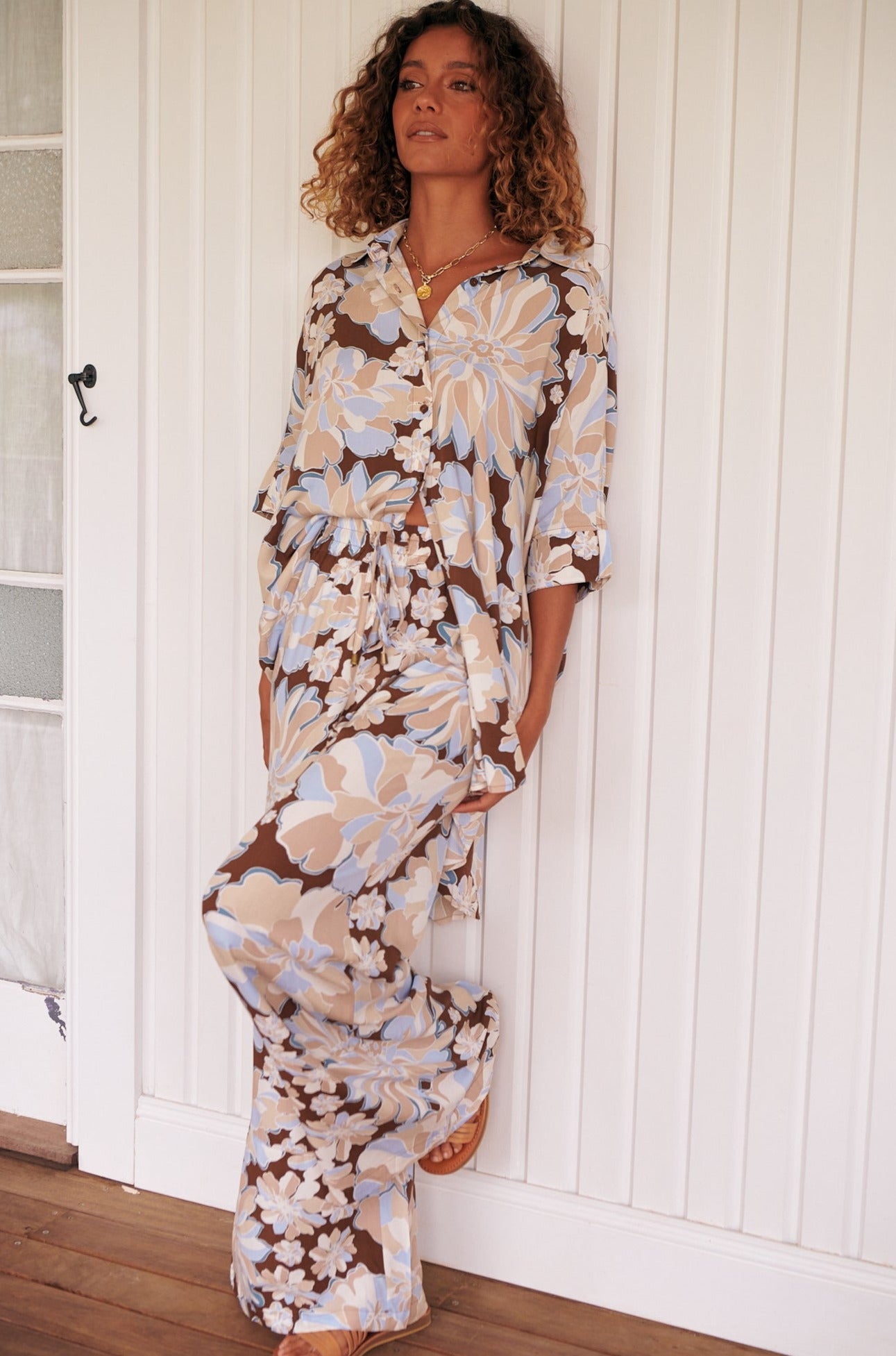  JAASE | CALYPSO BLUE BROOKES PANT | Bohemian Love Runway